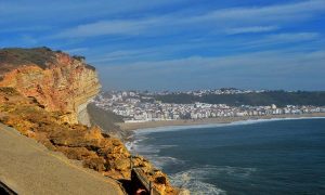 Vista sobre a Vila da Nazaré - Gonazare