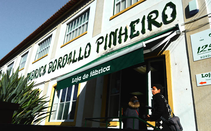 Fábrica Bordallo Pinheiro nas Caldas da Rainha