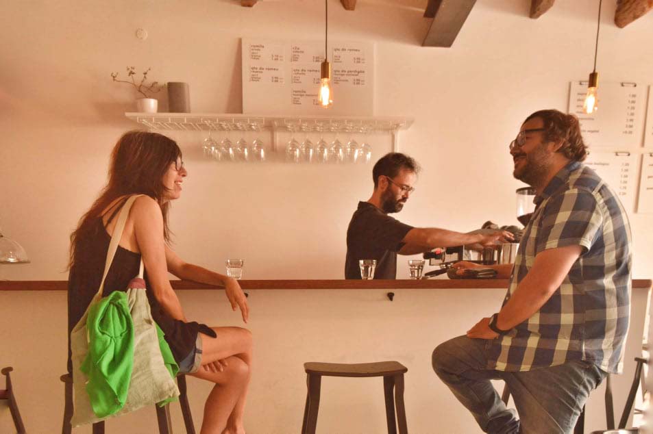 Café tradicional nas Caldas da Rainha